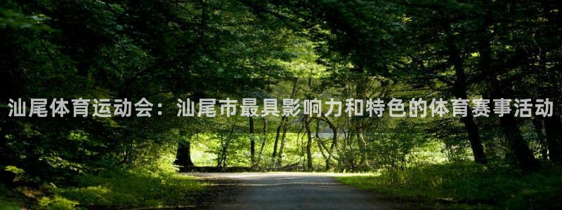 678体育官网地址：汕尾体育运动会：汕尾市最具影响力和特色的体育赛事活动